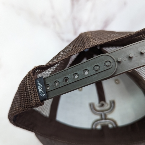 Hooey Trucker Hat Men Snap Back Mesh Brown Stripe Original Classic O Embroidered - Picture 7 of 8